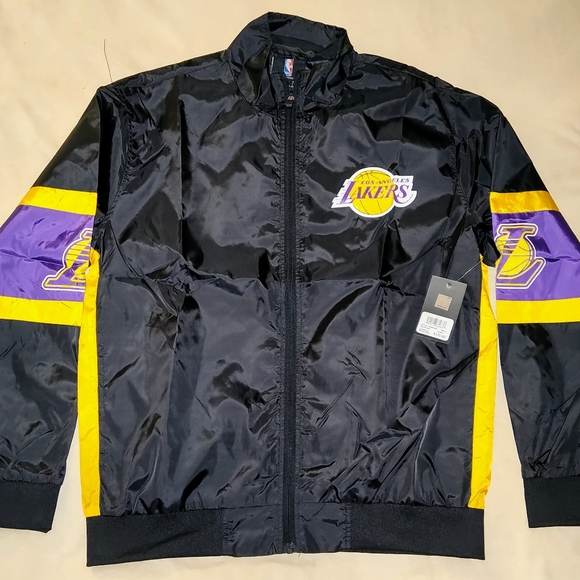 lakers rain jacket